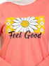 Bubblegum Printed Long - Sleeve Design 13 - Khotwh